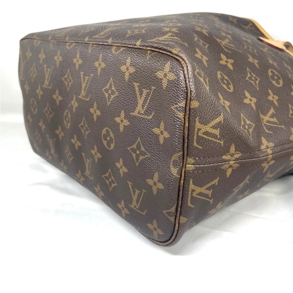 Louis Vuitton Brown Monogram Tote Bag - Picture 6 of 16